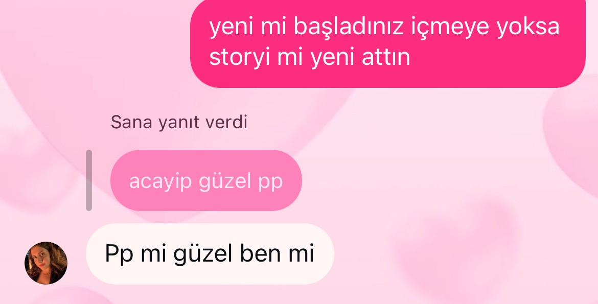 İLK BAŞTA DA TRİP ATMAZSIN YAA